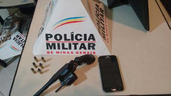 Jovem é preso por porte ilegal de arma em Ipatinga