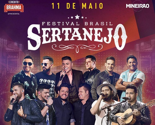 Festival Brasil Sertanejo completa time de estrelas para a sua 5ª edição