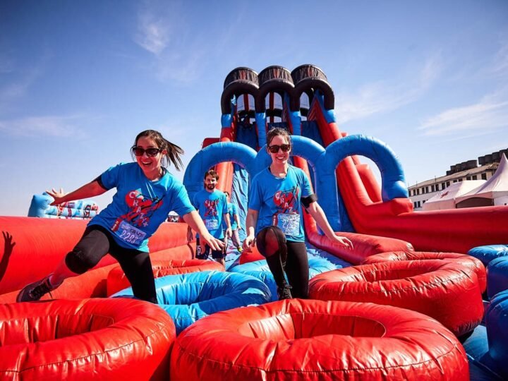 Circuito de infláveis “Extreme Fun” segue na esplanada do Mineirão