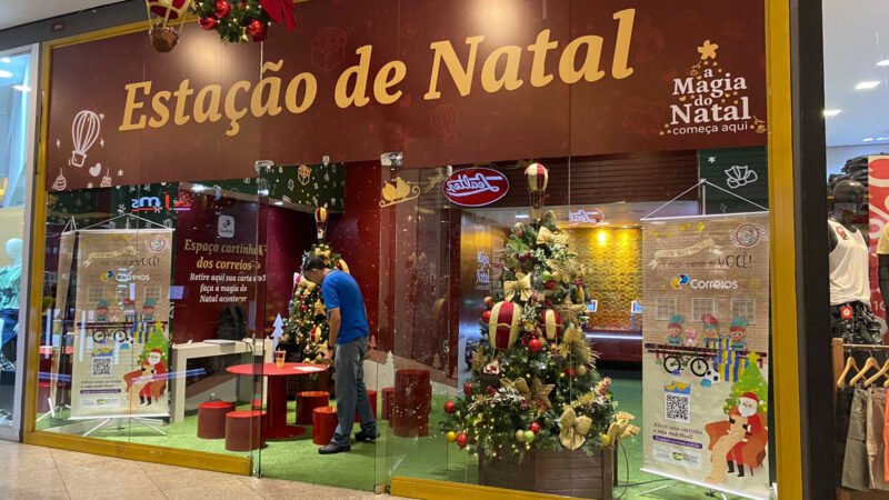 SHOPPING ESTAÇÃO BH SE JUNTA AOS CORREIOS  EM AÇÃO NATALINA SOLIDÁRIA