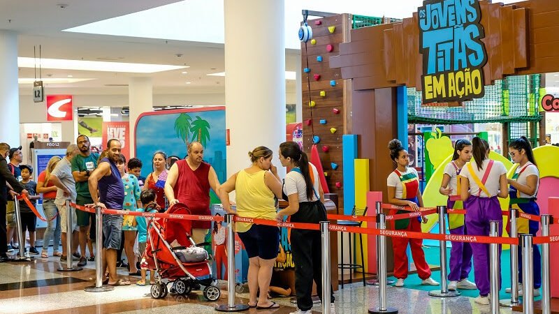 Shopping Cidade será palco do Parque inédito:  “Camping – Os Jovens Titãs em Ação”