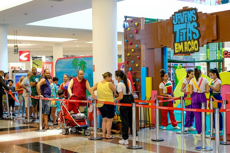 Shopping Cidade será palco do Parque inédito: “Camping – Os Jovens Titãs em Ação”