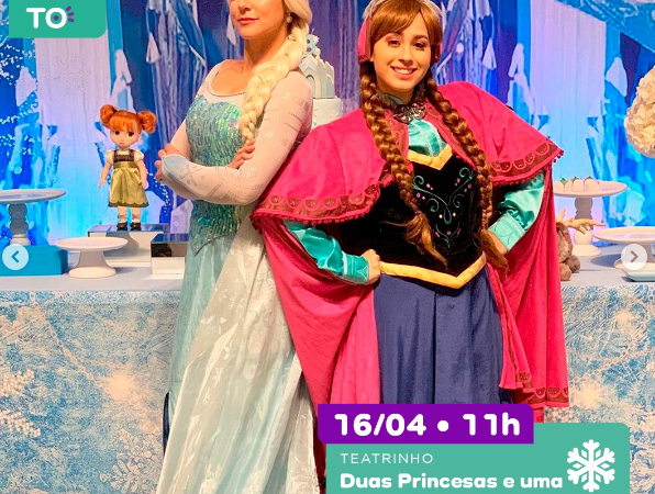 ELSA E ANA ESTRELAM PEÇA TEATRAL GRATUITA NESTE DOMINGO (16)
