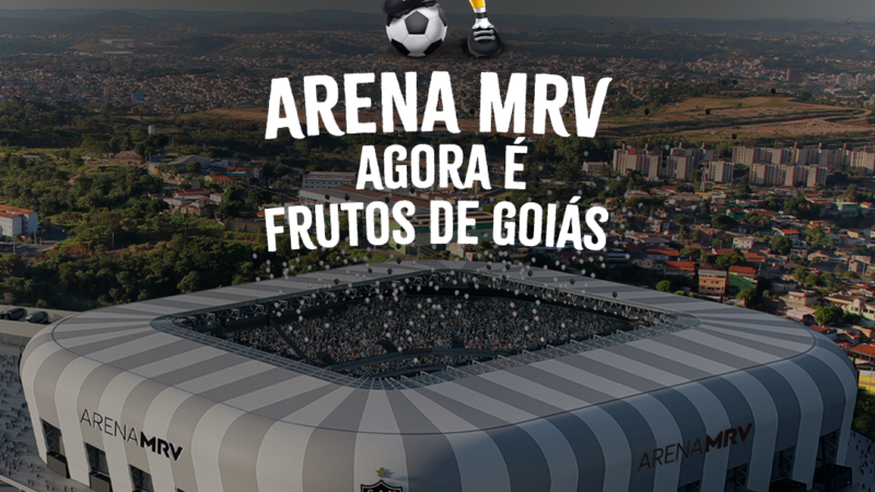 Frutos de Goiás é a fornecedora oficial de picolés e açaí da Arena MRV