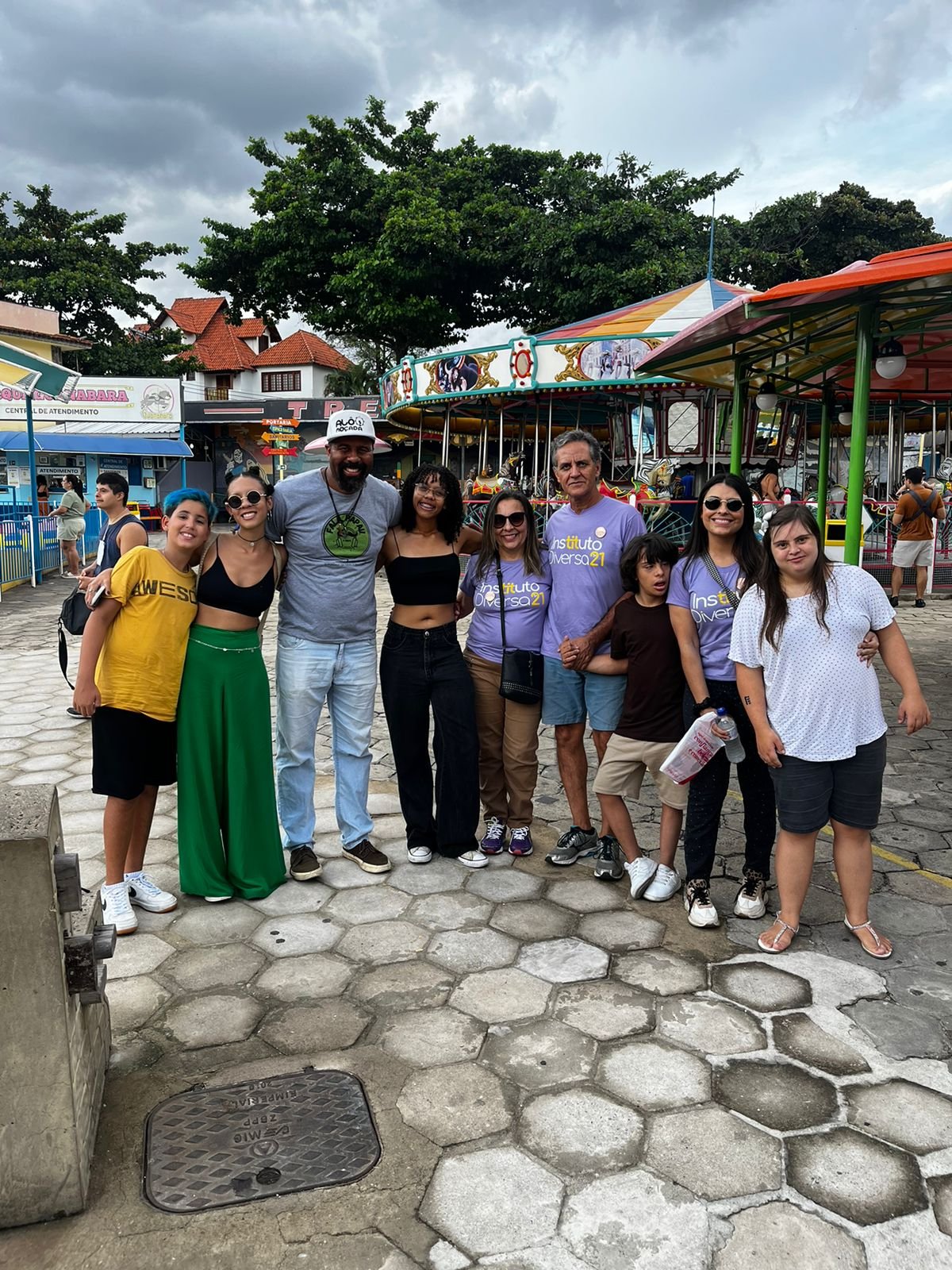 Podcast Fala Papai celebrou o Dia Internacional da Síndrome de Down com Evento Inclusivo em parceria com o Parque Guanabara