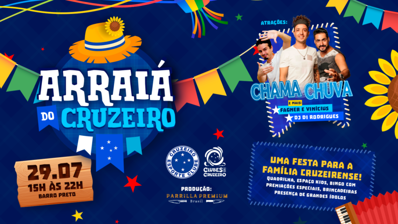 Arraiá do Cruzeiro 2024 promete diversão e shows imperdíveis com patrocínio da marca mineira Café Origo