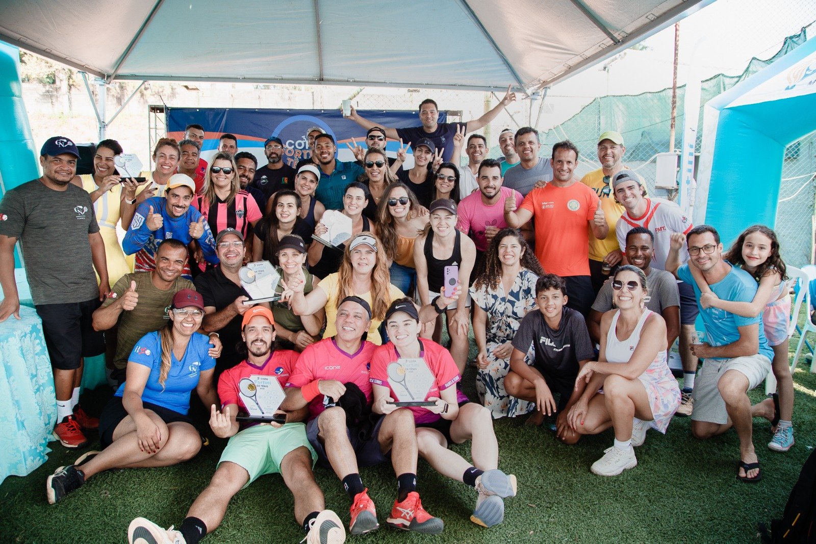 5ª Copa Fortini de Tênis reúne esportistas para jogar em prol de crianças e adolescentes