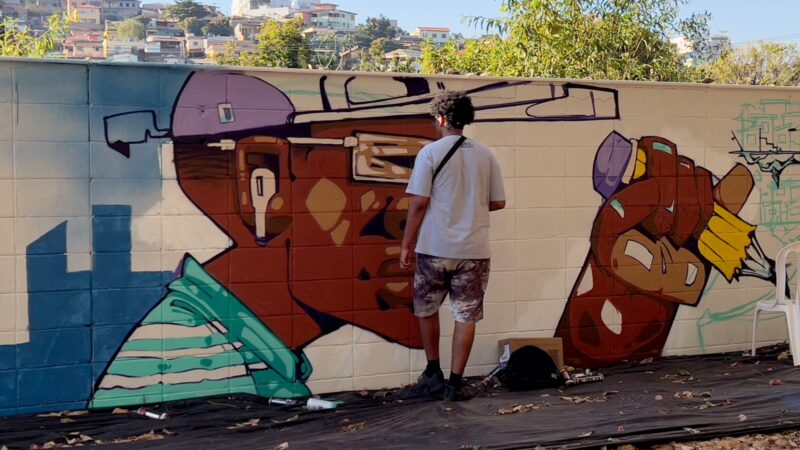 Arte em Cores Minas abre seleção de artistas visuais em seis cidades para criação de murais de grandes dimensões