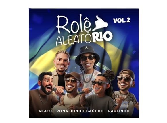 Akatu lança “Rolê Aleatório, Vol. 2” com Ronaldinho Gaúcho e clássicos do pagode