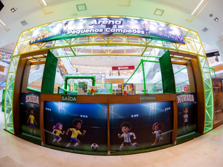 Arena Pequenos Campeões transforma o Boulevard Shopping BH em espaço de diversão e experiências esportivas para crianças
