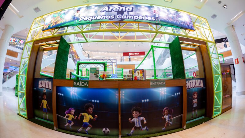 Arena Pequenos Campeões transforma o Boulevard Shopping BH em espaço de diversão e experiências esportivas para crianças