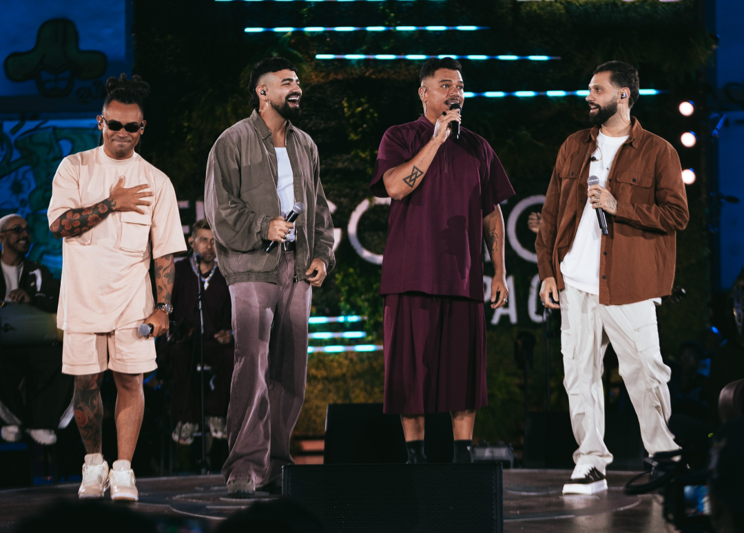 Akatu e Sorriso Maroto celebram encontro histórico em gravação de registro audiovisual no Rio de Janeiro