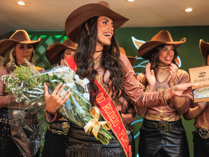 Tayná Barra, a Rainha do Pedro Leopoldo Rodeio Show 2026, inicia oficialmente seu reinado