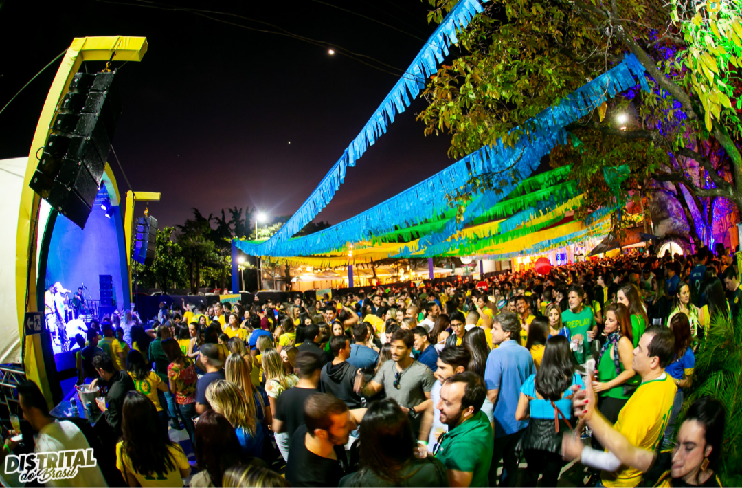 Mercado do Cruzeiro recebe o “Distrital na Copa” com telões gigantes, shows e gastronomia em BH